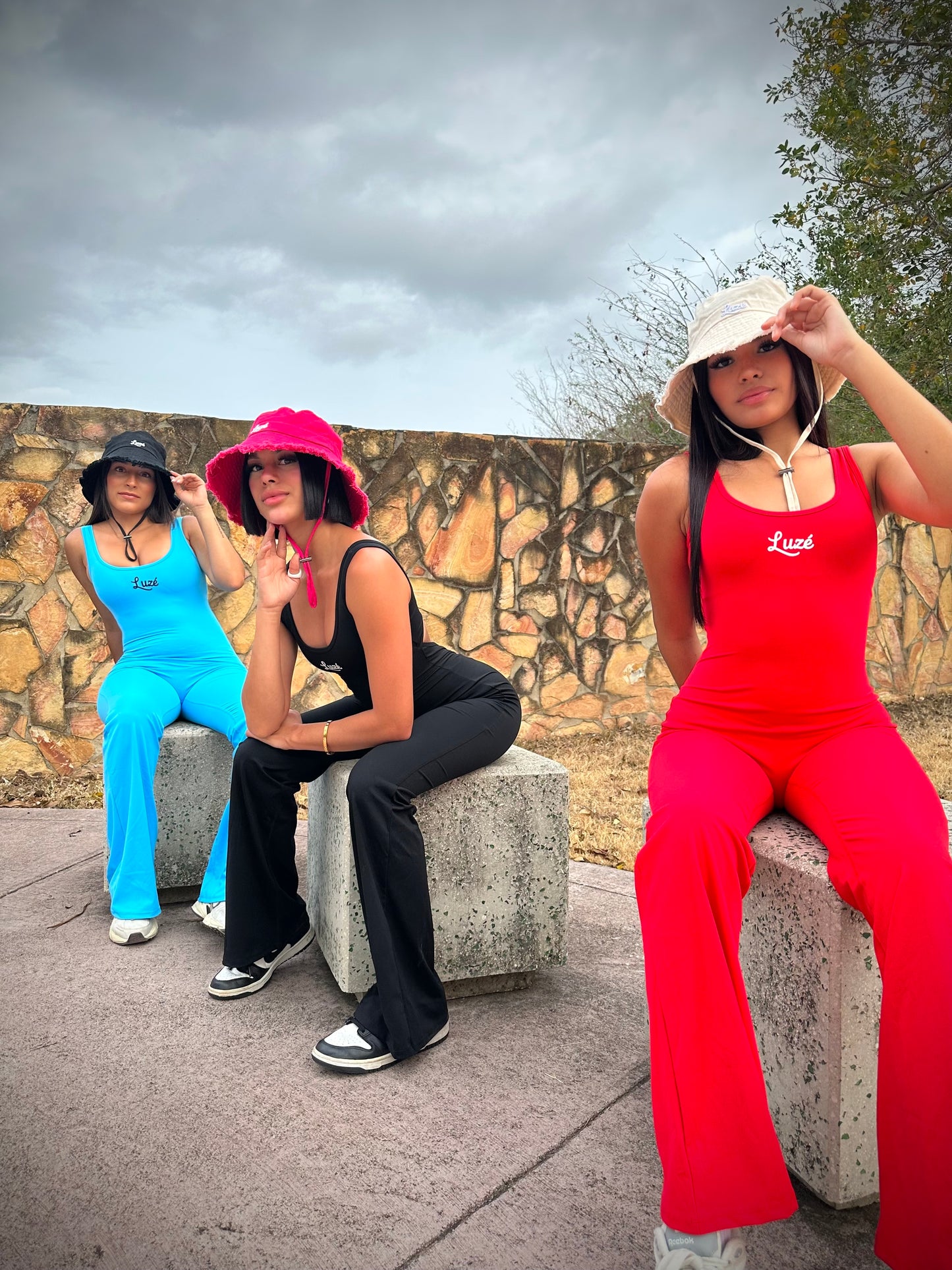 NEW DYNASTY JUMPSUIT 🩵🖤❤️