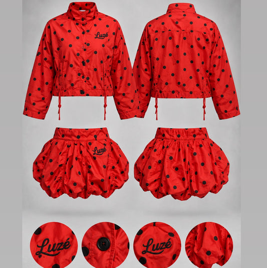 🔴⚫ Polka Doll Set